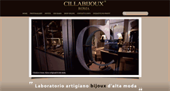 Desktop Screenshot of cillabijoux.it