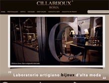 Tablet Screenshot of cillabijoux.it